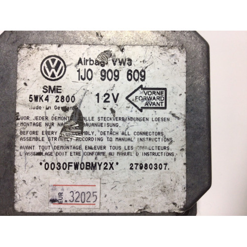 Volkswagen Golf 4 Airbag Beyni 1J0909609 5WK42800 NOİNDEX