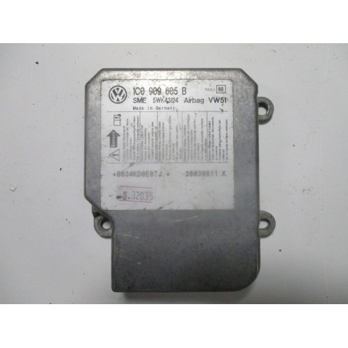 Volkswagen Passat Airbag Beyni 1C0909605B 5WK43124 İNDEX8