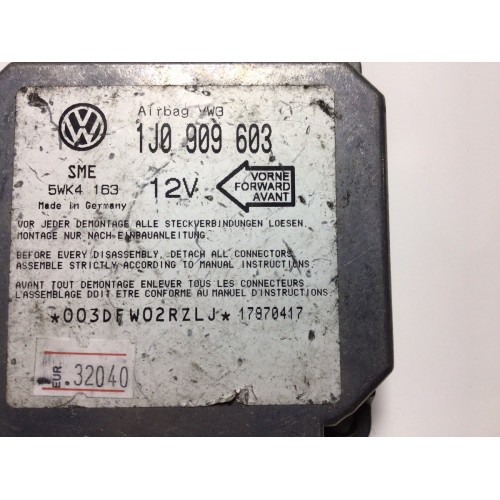 Volkswagen Golf Airbag Beyni 1J0909603 5WK4163 NOİNDEX