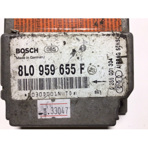 Audi A3 Airbag Beyni 8L0959655F 0285001304 
