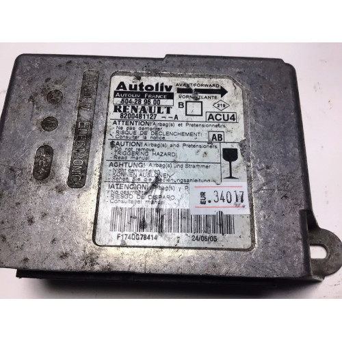 Renault Megane 2 Airbag Beyni 8200481127 604289600