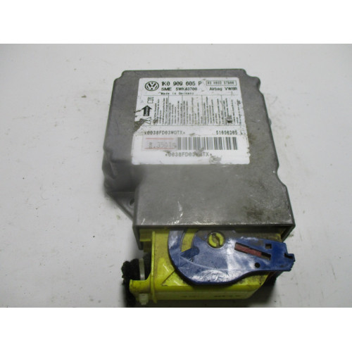 Volkswagen Golf Jetta Airbag Beyni 1K0909605P 5WK43700 iNDEX3