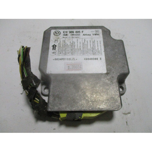 Volkswagen Golf Airbag Beyni 1C0909605F 5WK43131 İNDEX3