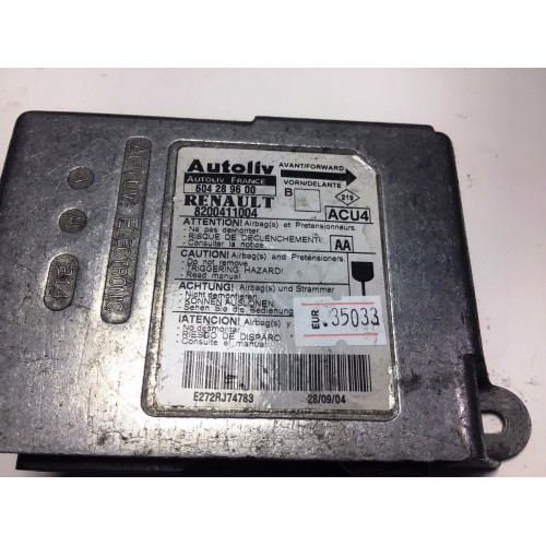 Renault Megane 2 Airbag Beyni 8200411004 604289600