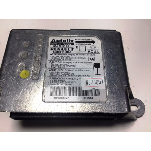 Renault Megane Airbag Beyni 8200411004A 604289600