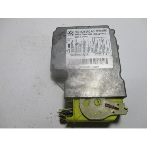 Volkswagen Golf Jetta Airbag Beyni 1K0909605AB İNDEX5