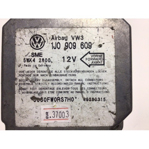 Volkswagen Golf 4 Airbag Beyni 1J0909609 5WK42800 NOİNDEX