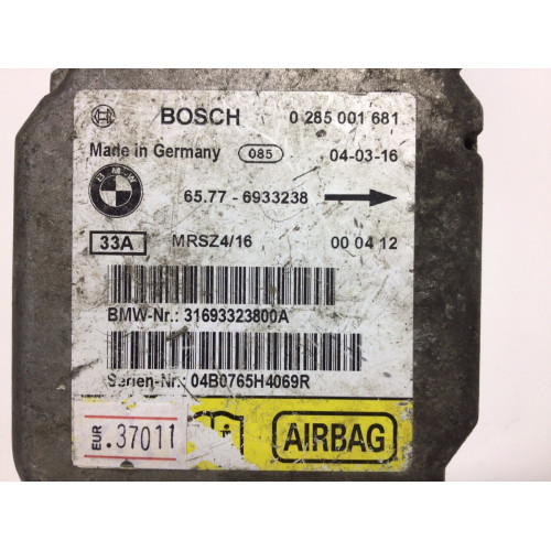 BMW E46 X5 Airbag Beyni 65.77-6933238 0285001681