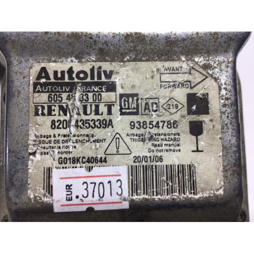 NISSAN Primastar X83 Airbag Beyni 8200435339A 605488300 93854786