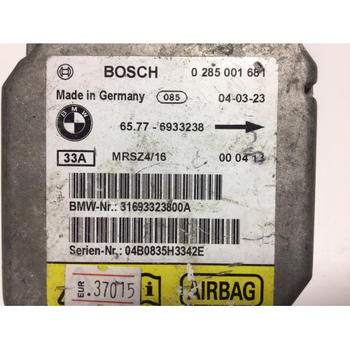BMW E46 X5 Airbag Beyni 65.77-6933238 0285001681