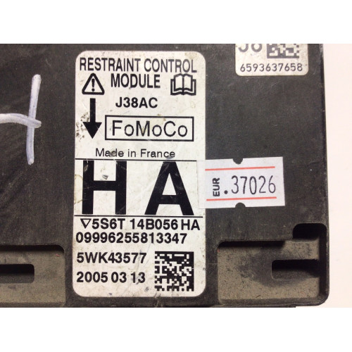 Ford Fiesta Airbag Beyni 5S6T14B056HA 5WK43577