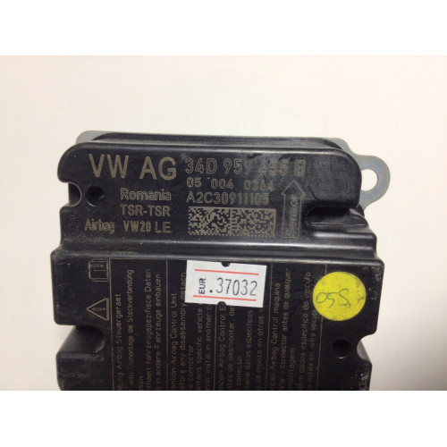Skoda Rapid Airbag Beyni 34D959655B 050040364 A2C3091115
