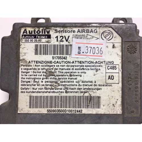 Fiat Doblo Airbag Beyni 51705342 550903500