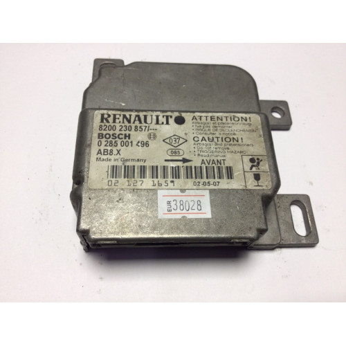 Renault Clio Airbag Beyni 0285001469 8200230857 AB8.X
