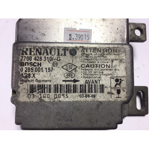 Renault Clio 2 Airbag Beyni 0285001157 7700428310