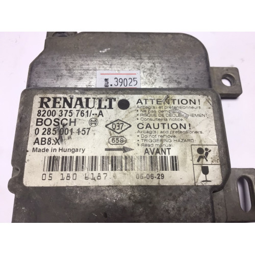 Renault Clio 2 Airbag Beyni 0285001157 8200375761 