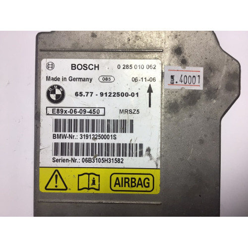 BMW E90 E87 Airbag Beyni 65.77-9122500-01 0285010062
