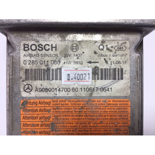 Mercedes Sprinter Airbag Beyni 0285011060