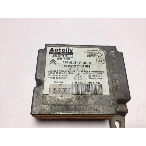 Citroen Xsara Airbag Beyni 9652276980 602327400