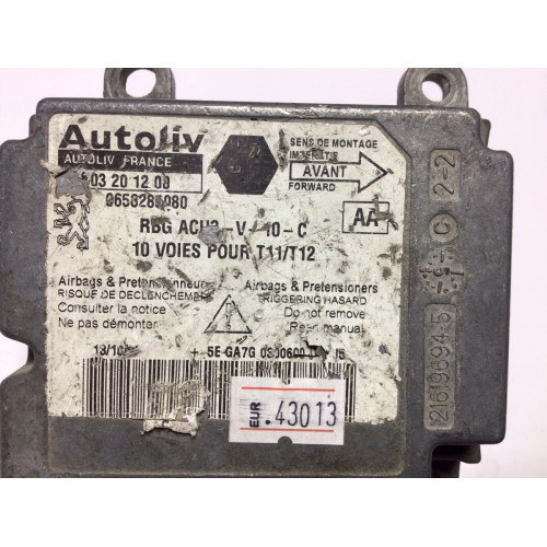 Peugeot 206 Airbag Beyni 9658285080 603201200