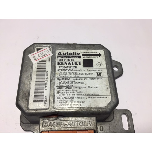 Renault Airbag Beyni 550510000 7700415232K