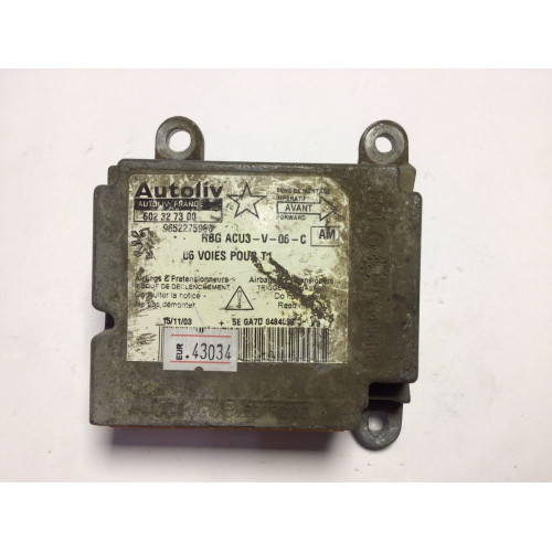 Peugeot 206 Airbag Beyni 602327300 9652275980