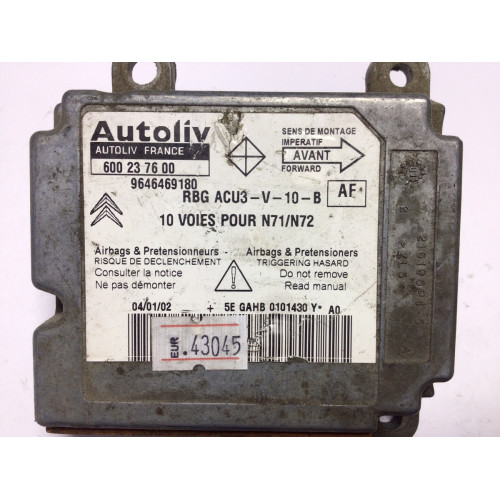 Citroen Xsara Airbag Beyni 9646469180 600237600