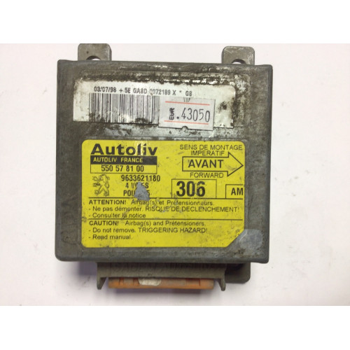 Peugeot 306 Airbag Beyni 9633621180 550578100