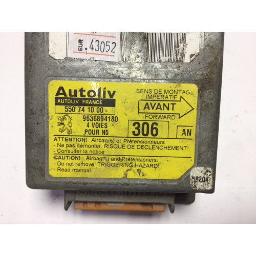 Peugeot 306 Airbag Beyni 9636894180 550741000