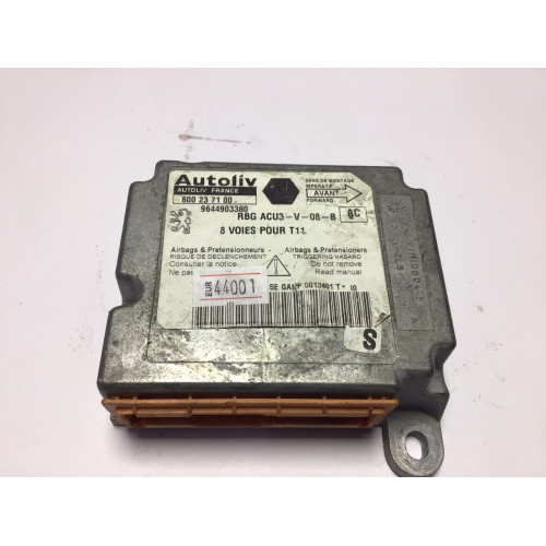 Peugeot 206 Airbag Beyni 9644903380  600237100