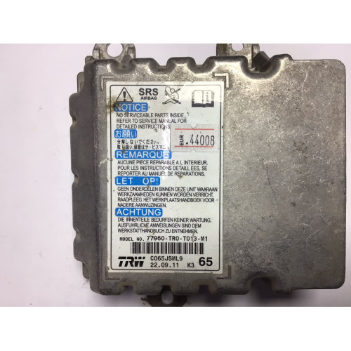 Honda Civic Airbag Beyni 77960-TR0-T013-M1 