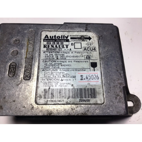 Renault Megane 2 Airbag Beyni 8200481127 604289600