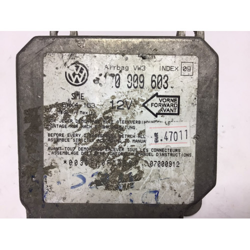 Volkswagen Golf Airbag Beyni 1J0909603 5WK4163 İNDEX9