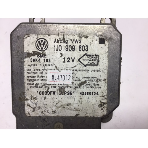Volkswagen Golf Airbag Beyni 1J0909603 5WK4163 İNDEX9