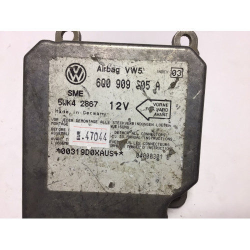 Volkswagen Golf Bora Polo Airbag beyni 6Q0909605A 5WK42867 İNDEX3