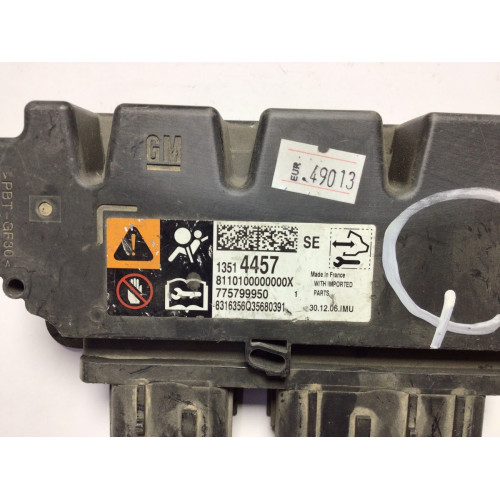 Opel Astra K Airbag Beyni 13514457 SE