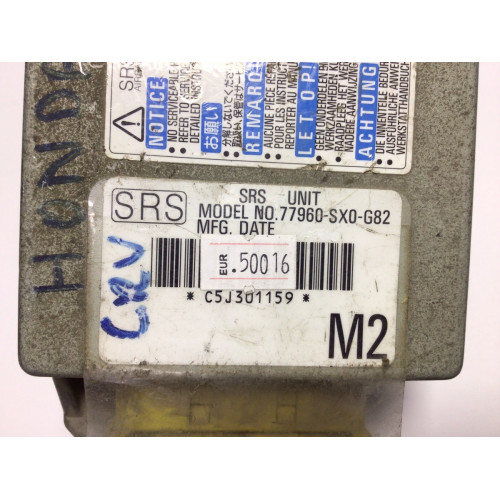 Honda Airbag Beyni 77960-SX0-G82 