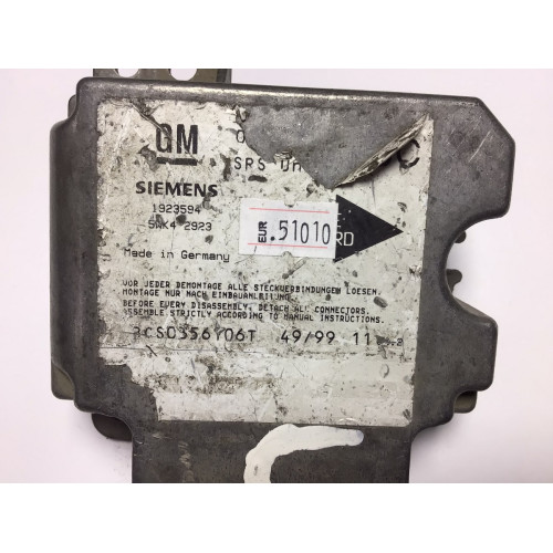 Opel Astra G Airbag Beyni 09229037 1923594 5WK42923