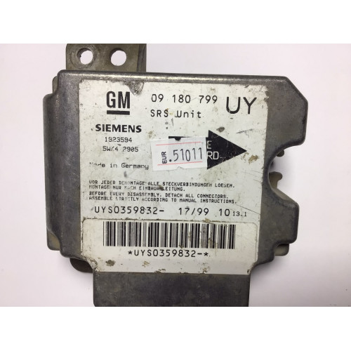 Opel Astra G Airbag Beyni 09180799 5WK42905 UY