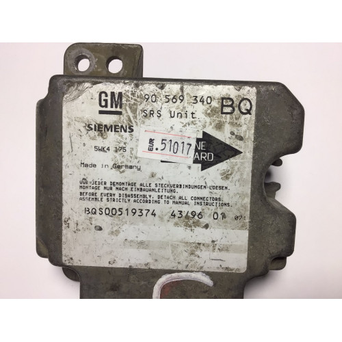 Opel Vectra B Airbag Beyni 90569340 5WK4175 BQ