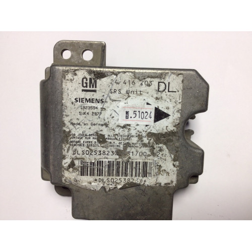 Opel Astra G Airbag Beyni 24416703 5WK42977 DL