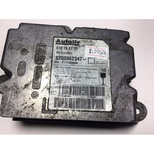Renault Clio 3 Airbag Beyni 610796100 8200962347