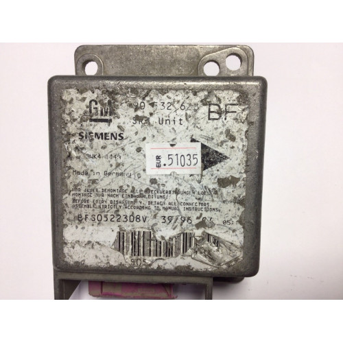 Opel Corsa B Airbag Beyni 90532628 5WK4114A BF