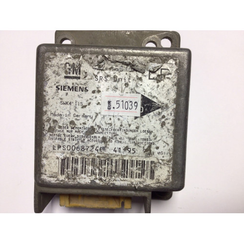 Opel Tigra Airbag Beyni 90483546LP 5WK4115