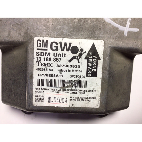 Opel Astra H Airbag Beyni 13188857 327963935 GW