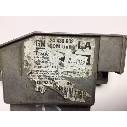 Opel Corsa C Airbag Beyni 24439952 327963935 LA