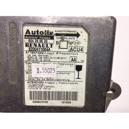 Renault Megane Airbag Beyni 8200411004A 604289600