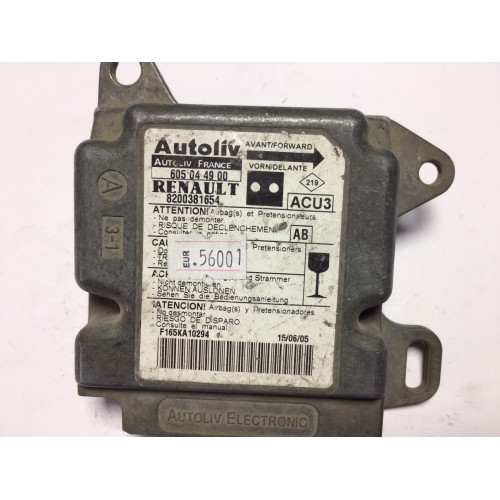 Renault Megane Airbag Beyni 605044900 8200381654