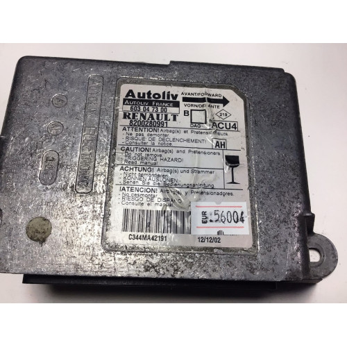 Renault Megane 2 Airbag Beyni 603047300 8200280991
