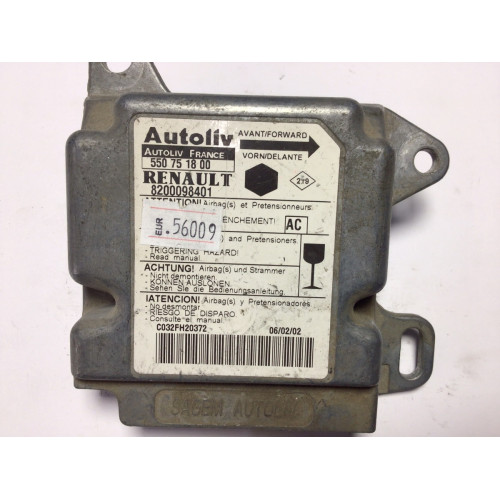 Renault Kangoo Airbag Beyni 8200098401 550751800